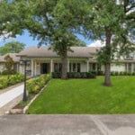 White house with black accents