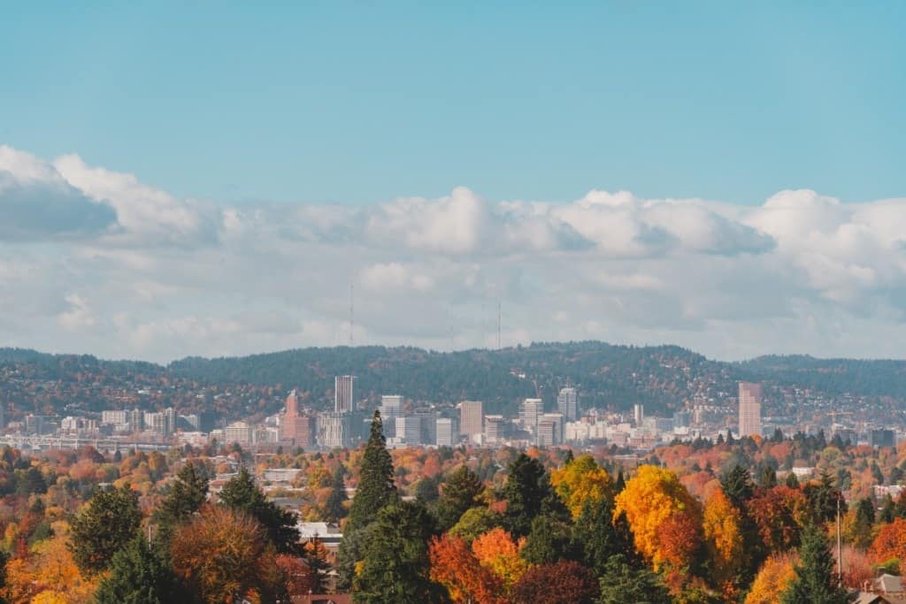 Portland skyline