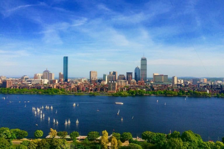 Boston is known for it's harbor