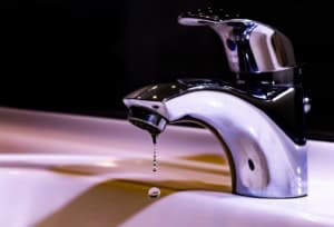 leaky water faucet