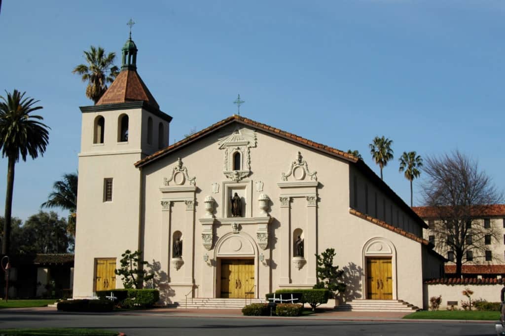 santa clara mission outside_getty