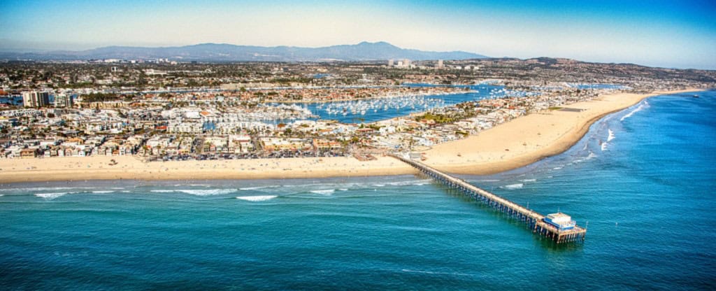 NortherOrange County California city of Newport Beach