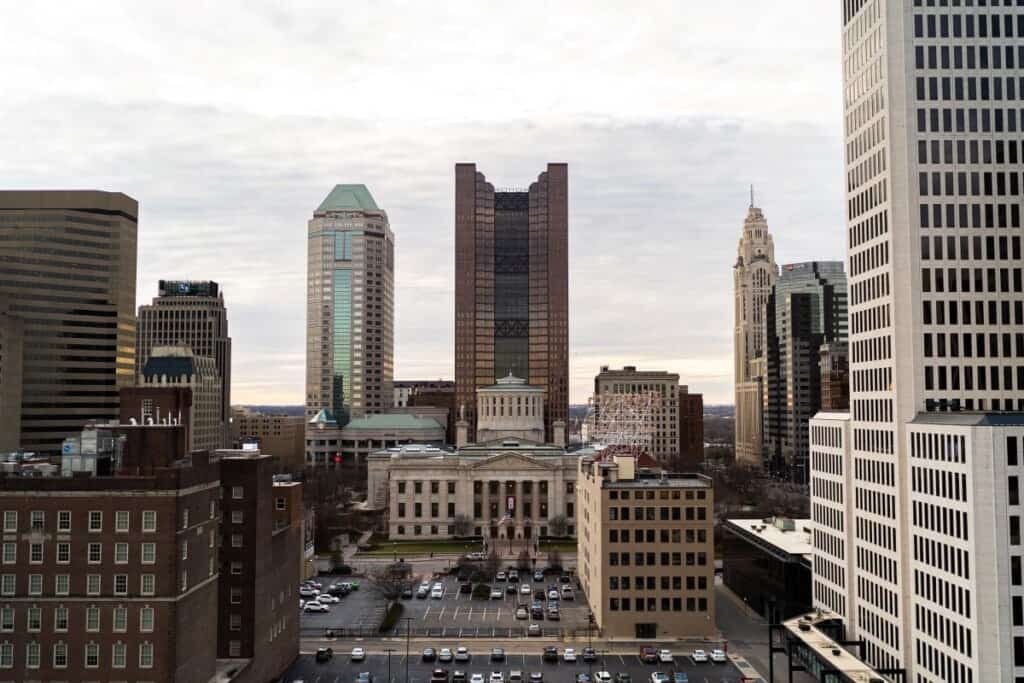 columbus ohio skyline