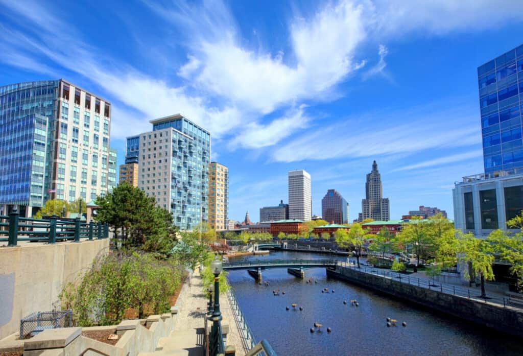 Providence Lake front
