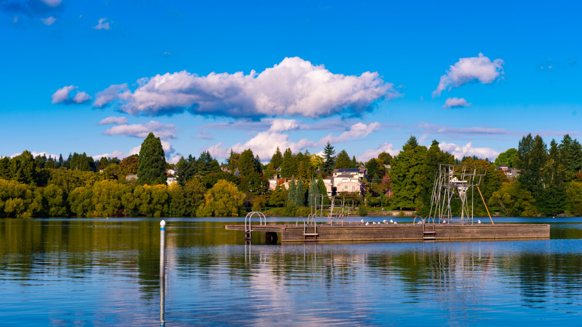 Shutterstock: Greenlake in Seattle