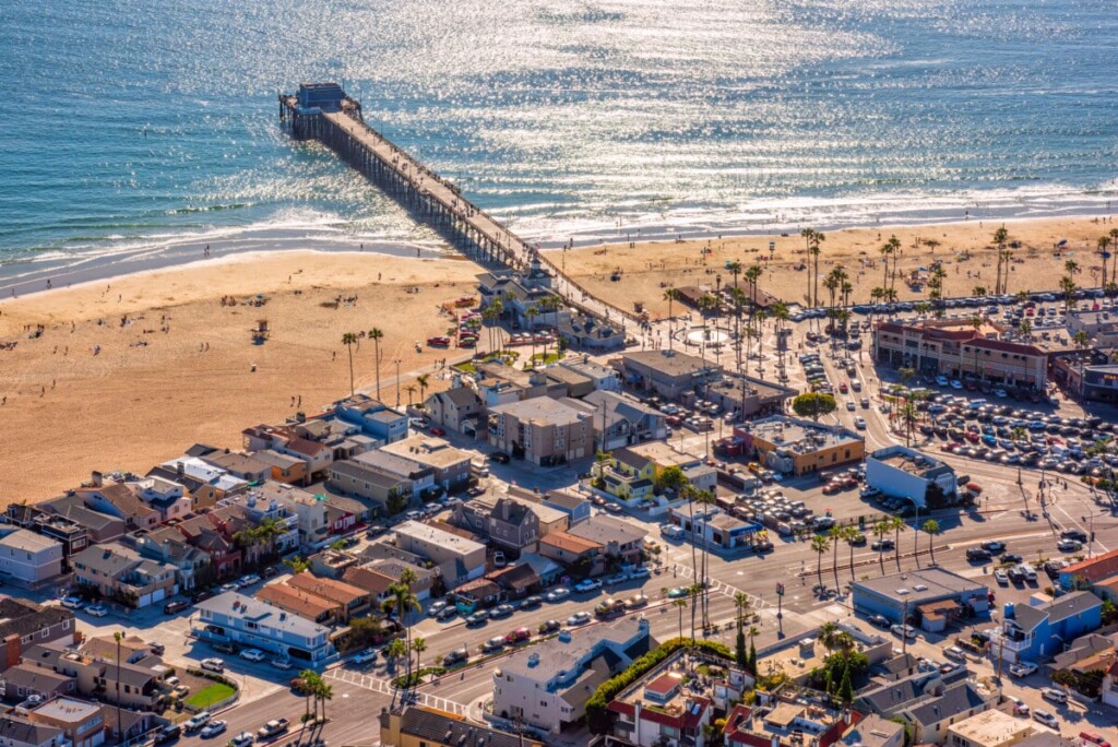 Newport Beach California Aerial