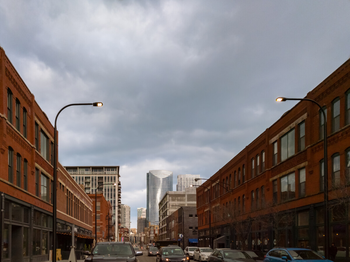 West,Fulton,Market.,Chicago,,Usa.,A,Busy,Street,Located,In