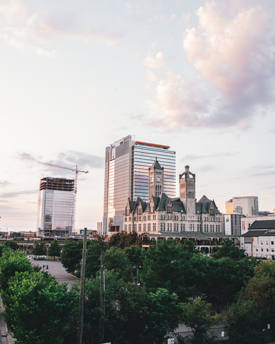 Nashville,Gulch,In,The,Evening