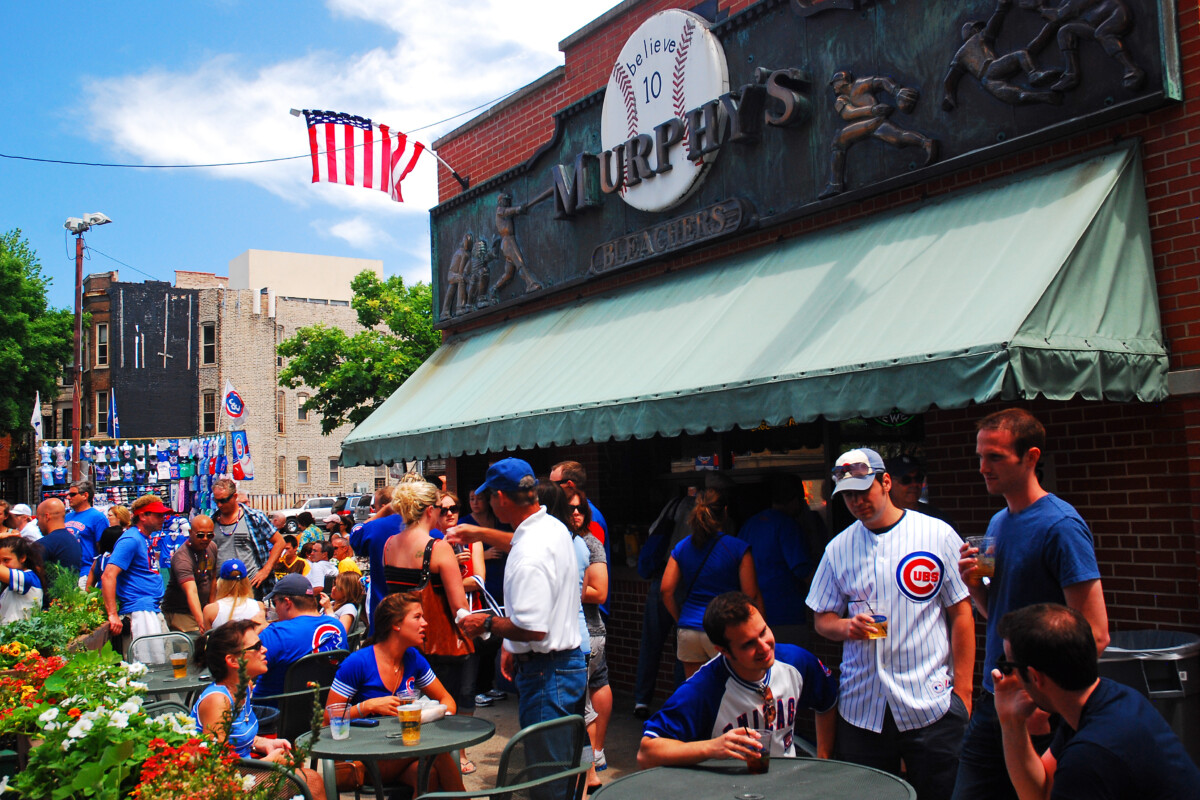 Chicago,,Il,,Usa,May,29,Fans,Celebrate,A,Cubs,Win
