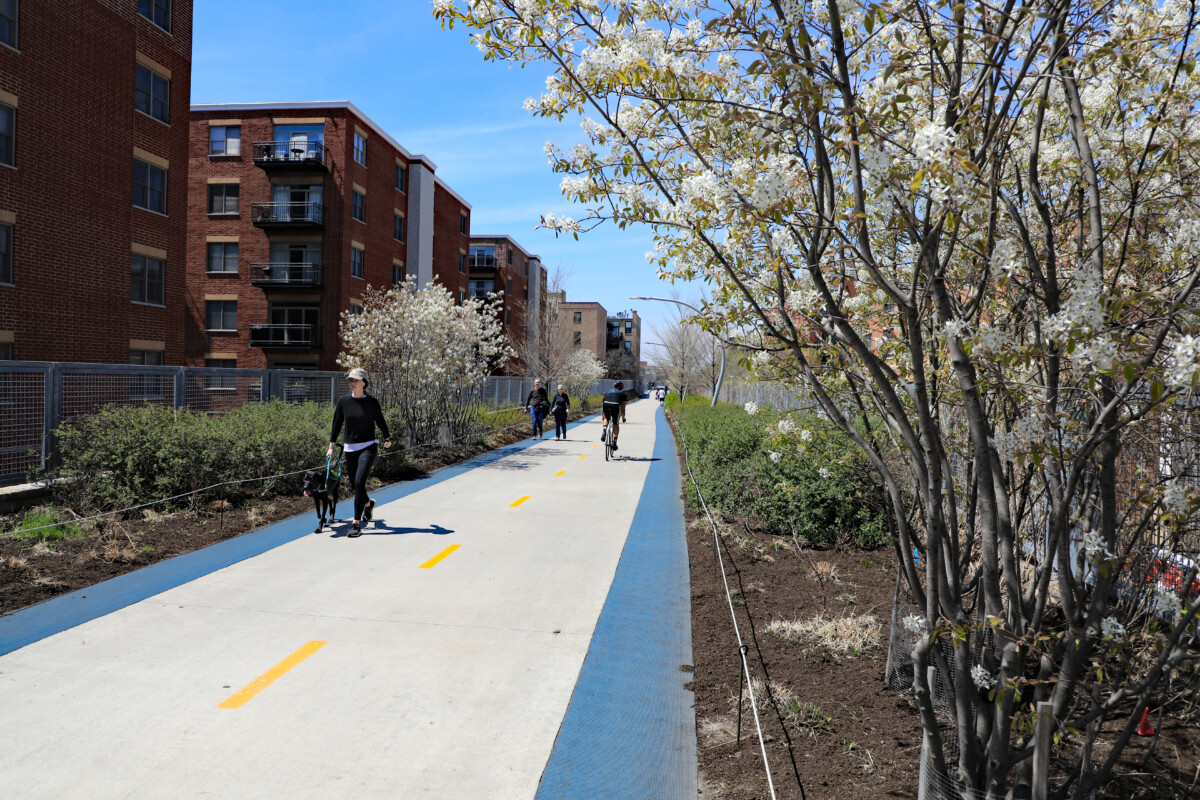 Chicago,,Il/usa,-,April,25,,2019:,The,606,Elevated,Walkway,