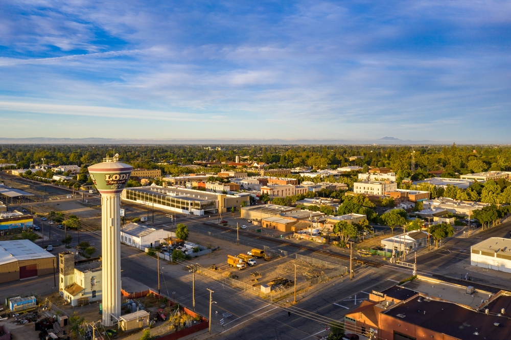 view of lodi california