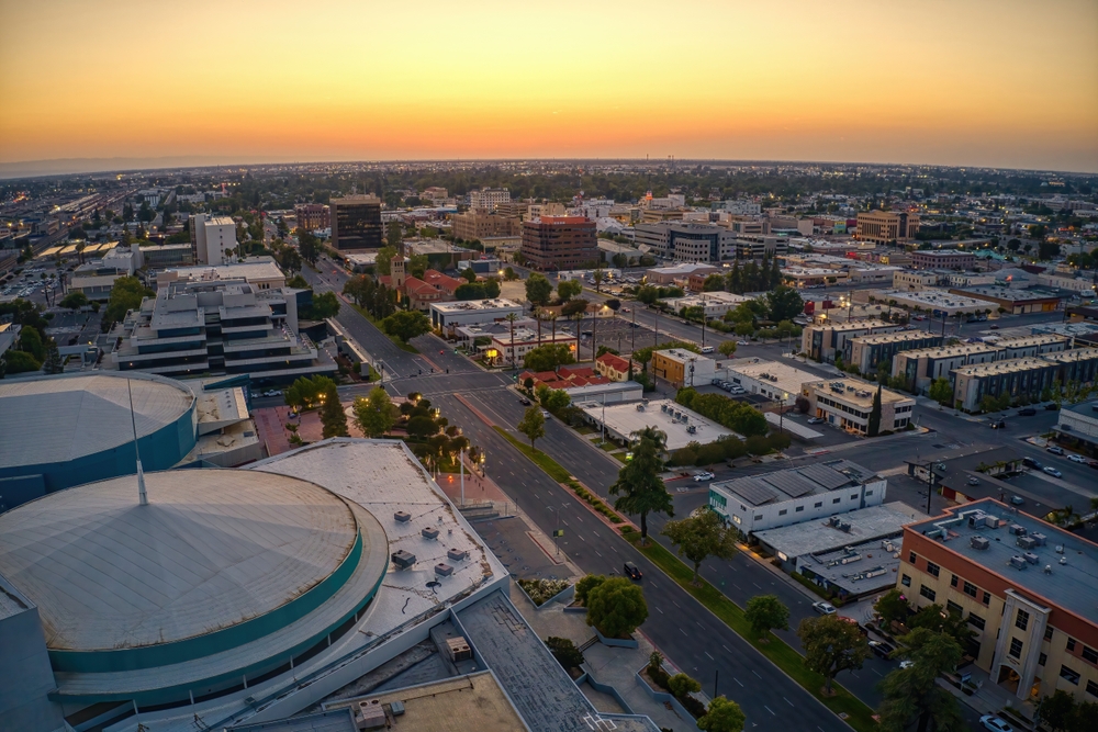 view of downtown bakersfield