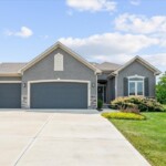 single family home with 3 car garage