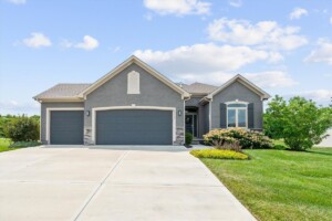 single family home with 3 car garage