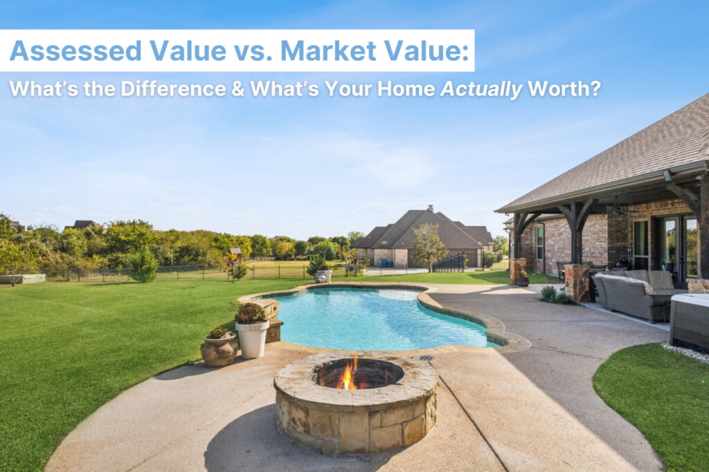 assessed value vs. market value of a home