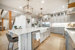 Beautifully shot kitchen by a professional photographer