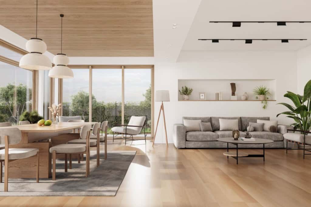 A beautifully furnished home in Scandinavian style