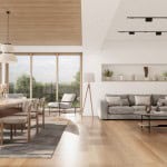 A beautifully furnished home in Scandinavian style