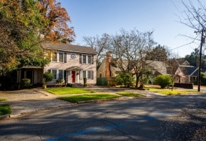 A large older house in a neighborhood that would be a great candidate for a house history search.