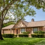 A ranch style home
