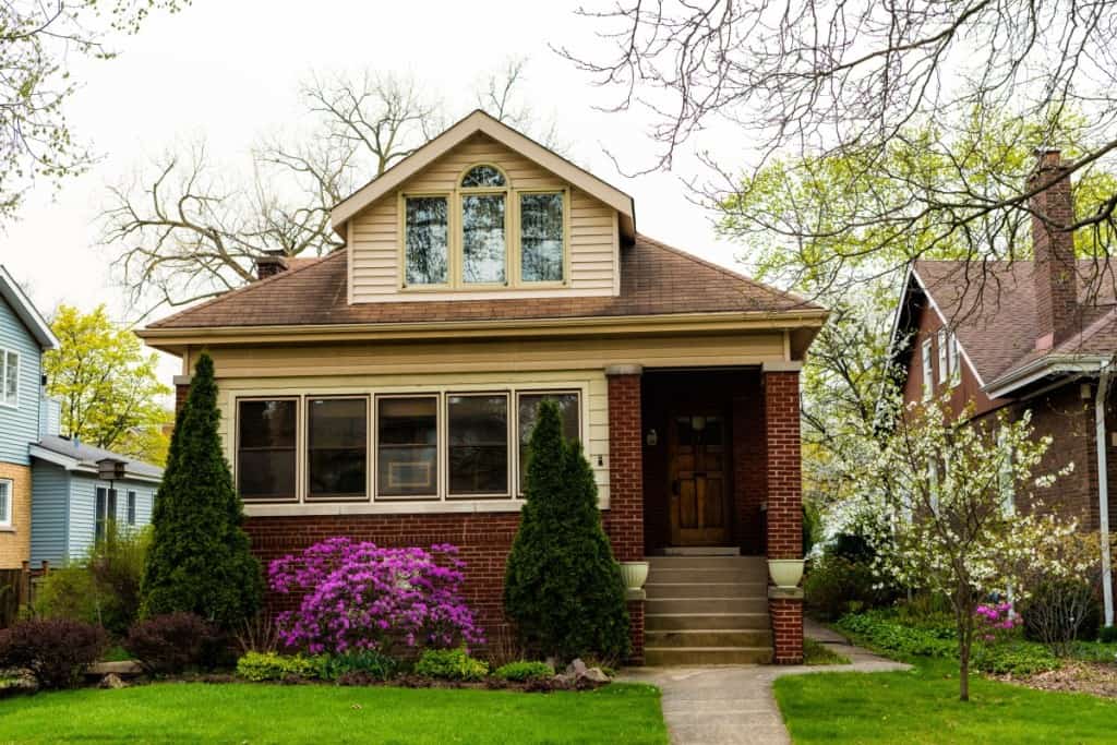 A quaint house that one could afford with $80k salary.