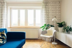 you'll often detect air leaks around windows