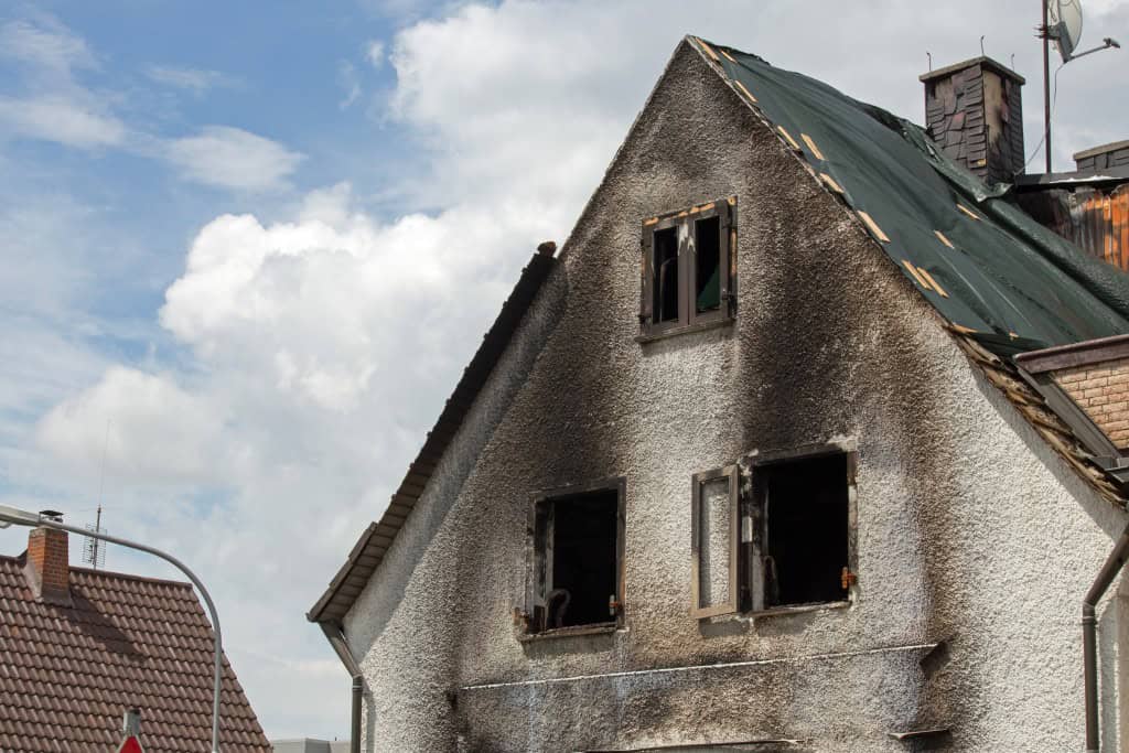 what to do after a house fire