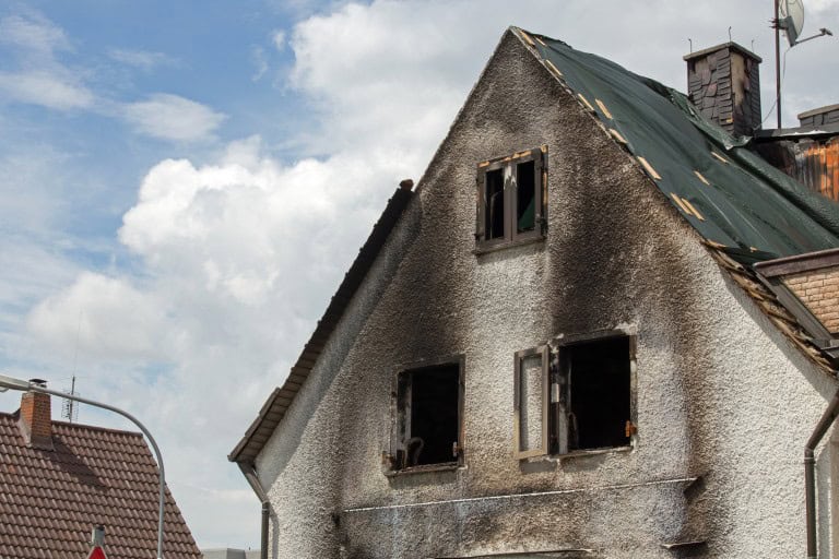what to do after a house fire