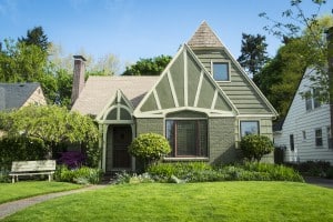 Don't forget to look into the potential red flags before buying an investment property like this green craftsman home.