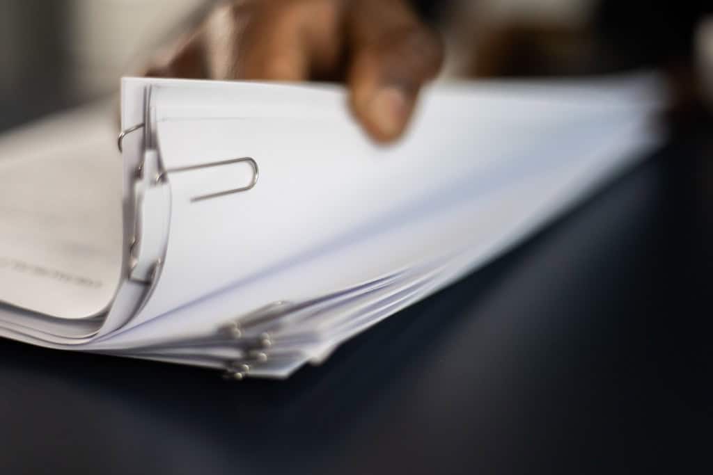 Real estate closing documents
